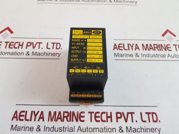 DEIF TAV-110DG/1 TRANSDUCER 0-500V