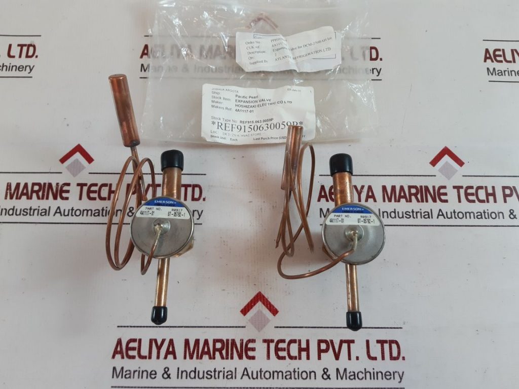EMERSON 4A111701 THERMOSTATIC EXPANSION VALVE R0917 Aeliya Marine