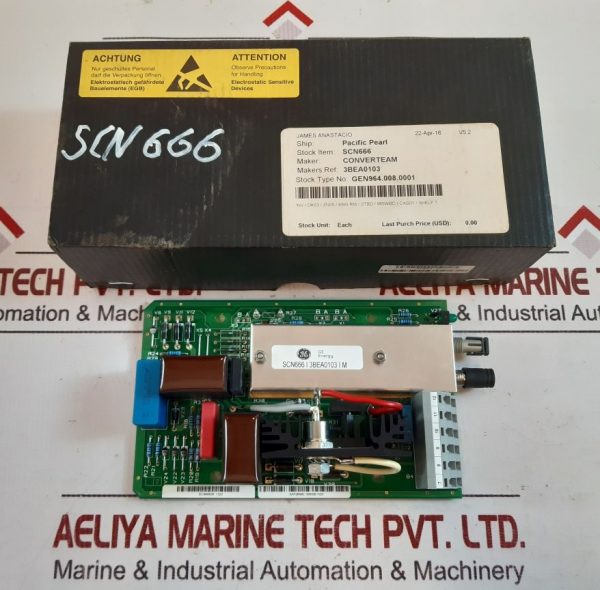 GE 3BEA0103 PCB CARD SCN666