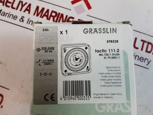 GRÄSSLIN TACTIC 111.2 TIME SWITCH 50HZ