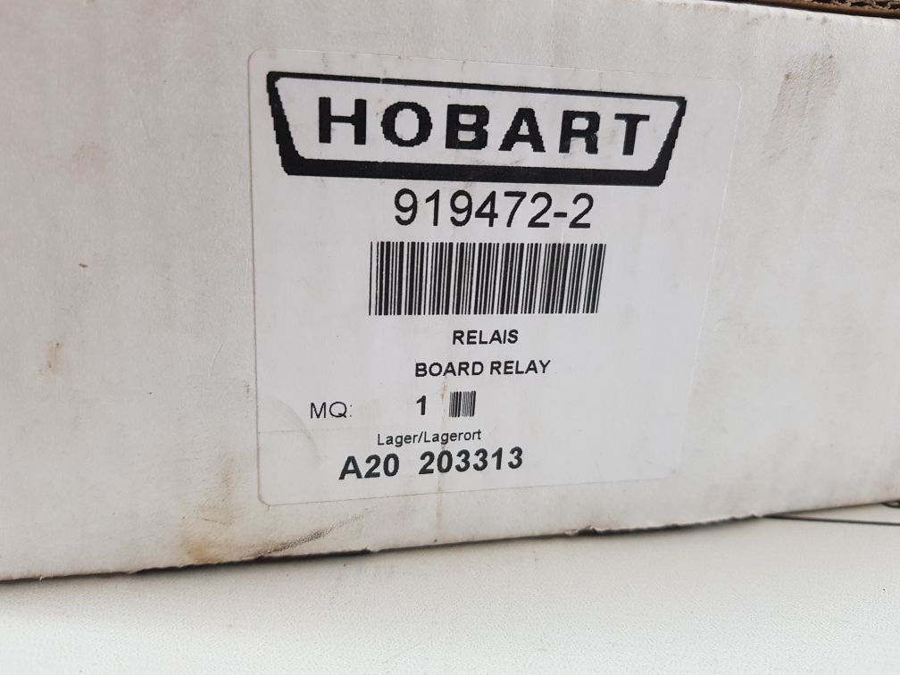 HOBART 00-919472-00002 CONTROL BOARD ASSY RELAY 932700