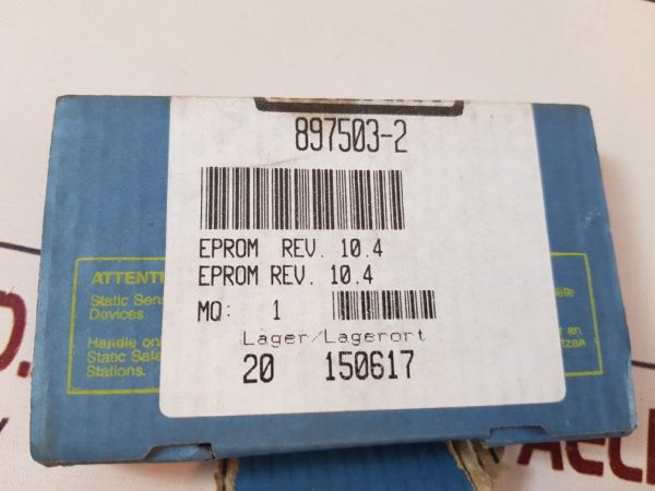 HOBART 897503-2 EPROM REV. 10.4