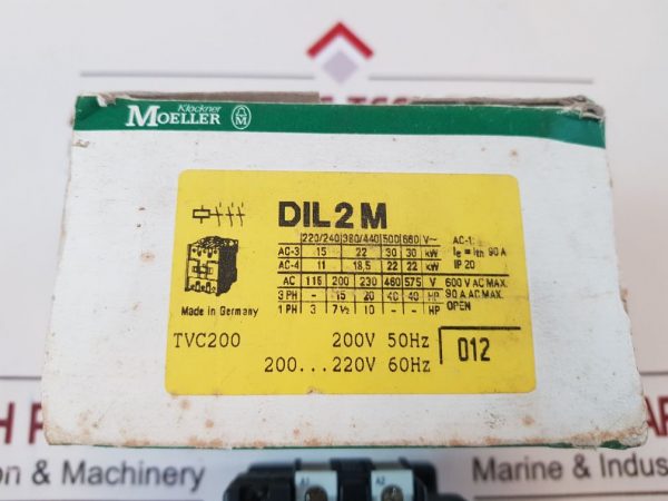 KLOCKNER-MOELLER DIL 2 M CONTACTOR 609357