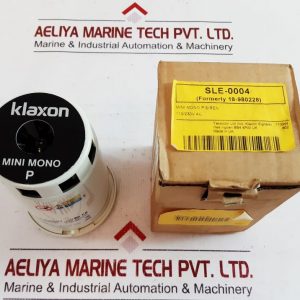 KLAXON SLE-0004 MINI MONO P MOTOR SIREN 110/230V AC