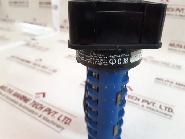 KRAUS & NAIMER C18 ROTARY CAM SWITCH