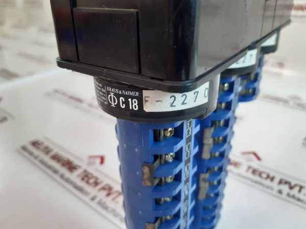 KRAUS & NAIMER C18 ROTARY CAM SWITCH
