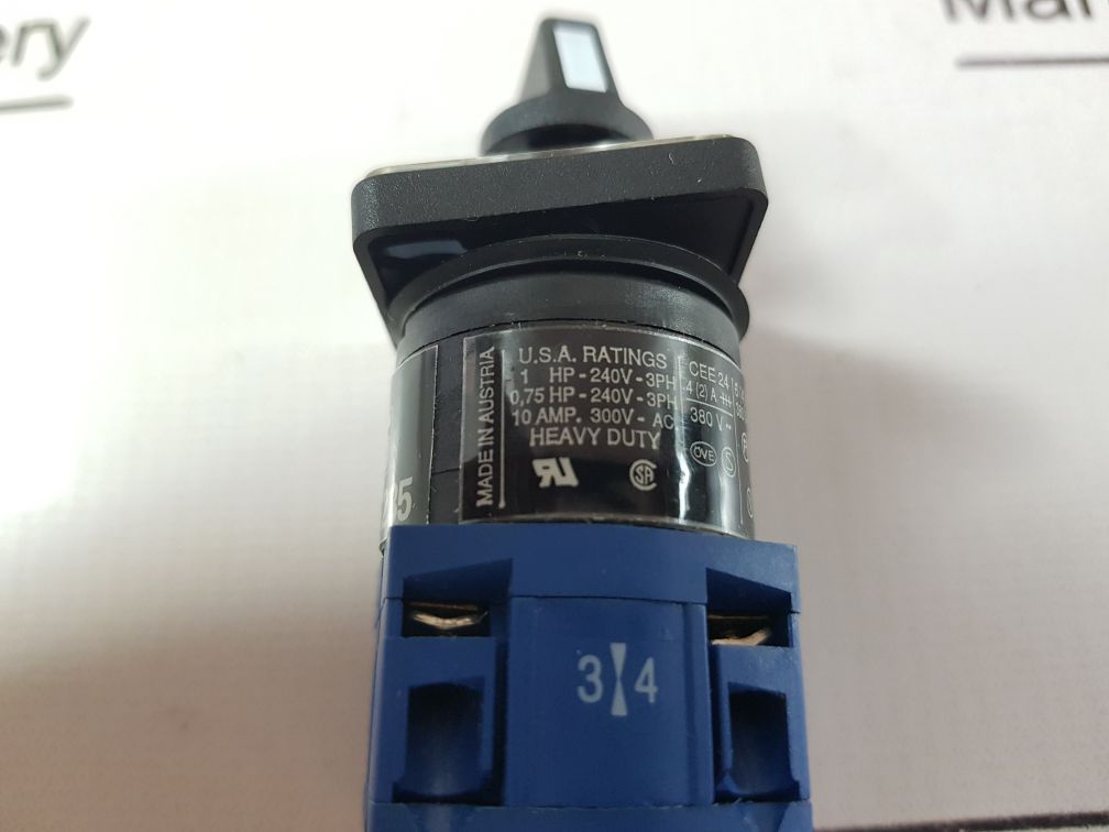 KRAUS & NAIMER CG 4 2 POLE CAM SWITCH