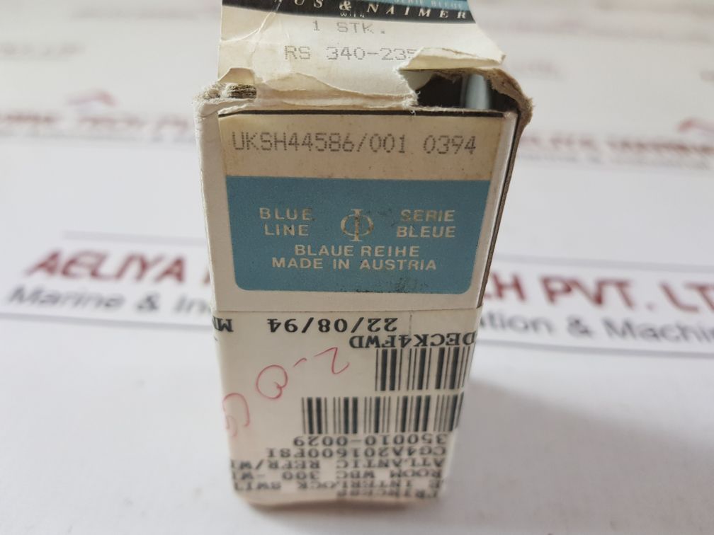 KRAUS & NAIMER CG 4 2 POLE CAM SWITCH