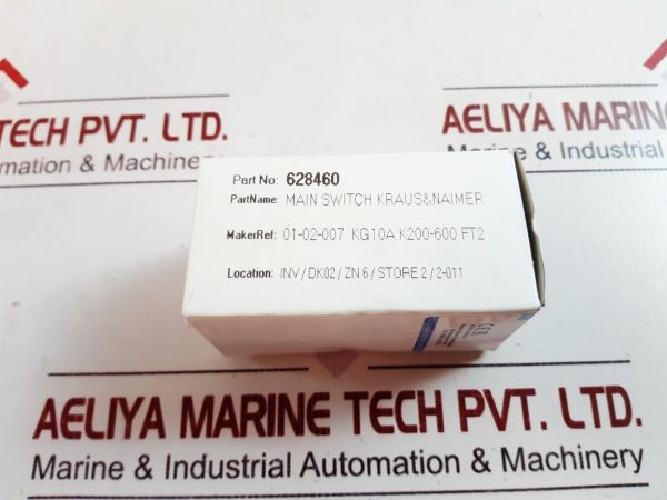 KRAUS & NAIMER KG10A ROTARY CAM SWITCH