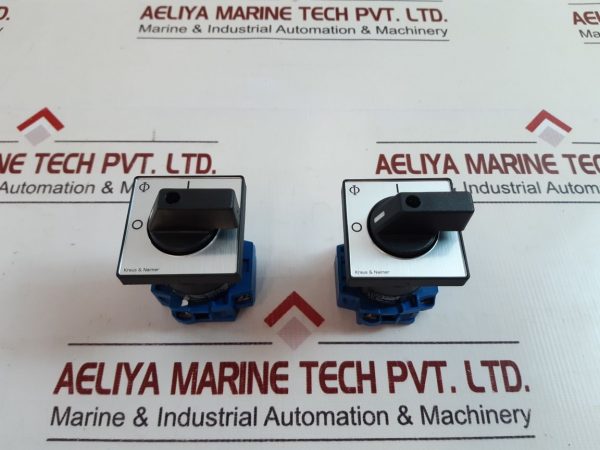 KRAUS & NAIMER KG10A ROTARY CAM SWITCH