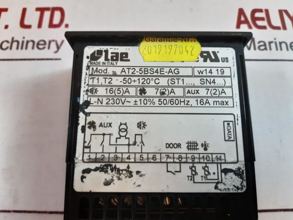 LAE AT2-5BS4E-AG THERMOSTAT ELECTRONIC CONTROLLER