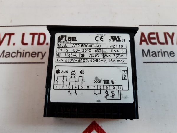 LAE ELECTRONIC AT2-5BS4E-AG THERMOSTAT ELECTRONIC CONTROLLER