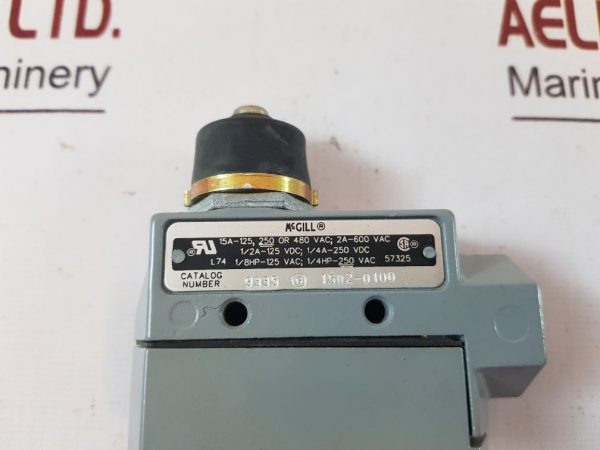 MCGILL 1502-0100 SNAP SWITCH 9335