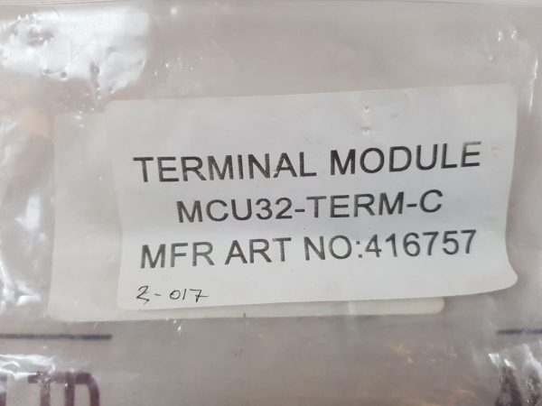 MCU32-TERM-B TERMINAL MODULE 94V-0