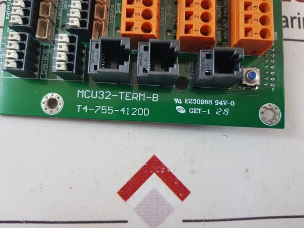 MCU32-TERM-B TERMINAL MODULE 94V-0