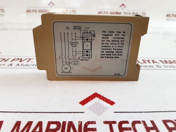 MARINE SAFE ELECTRONICS M-600 INSULATION FAULT DEVICE