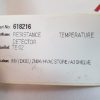MASTER GENOVA 1 PT 100 RESISTANCE TEMPERATURE DETECTOR 618216