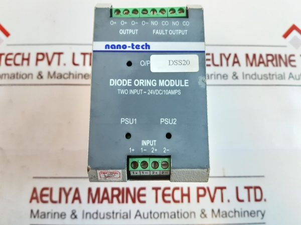 NANDI POWERTRONICS 24VDC/10AMPS DIODE ORING MODULE