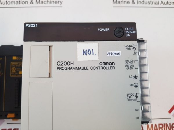 OMRON C200H-OC224 / OC222 / OC224 / PS221 / C200H RACK MODULE