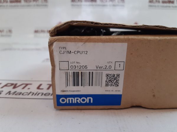 OMRON CJ1M-CPU12 CPU UNIT VER. 2.0