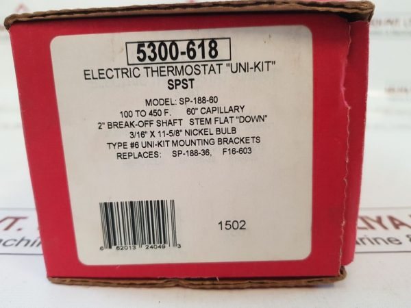 ROBERTSHAW KNP-13-48 ELECTRIC THERMOSTAT 5300-618