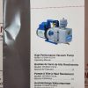 ROBINAIR 15121A VACUUM PUMP 110/220V