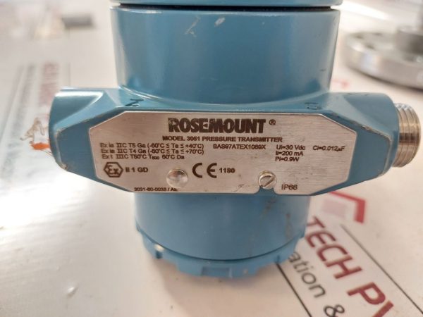 ROSEMOUNT 3051CD4A22A1AS2M5B4I1Q4 PRESSURE TRANSMITTER