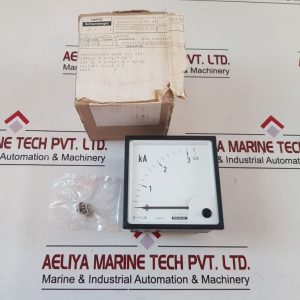 SCHLUMBERGER ANALOG RECESSED AMMETER 0-3,25KA