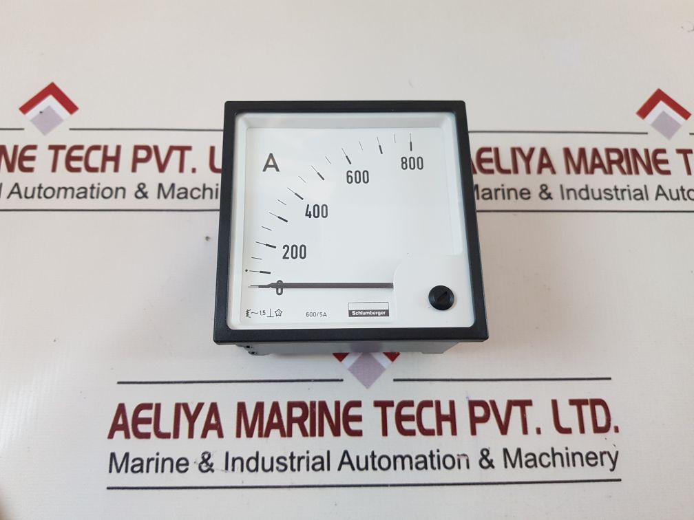 SCHLUMBERGER AMMETER 0-800A