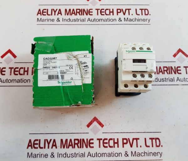 SCHNEIDER ELECTRIC / TELEMECANIQUE CAD32M7 CONTROL RELAY 220 VCA-50/60HZ