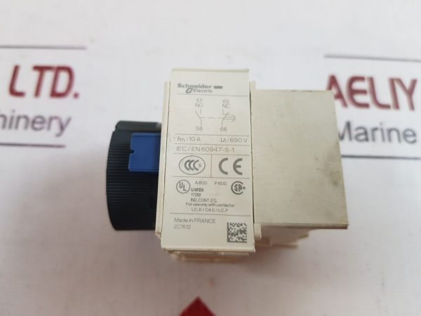 SCHNEIDER ELECTRIC LADR0 TIME DELAY AUXILIARY CONTACT BLOCK