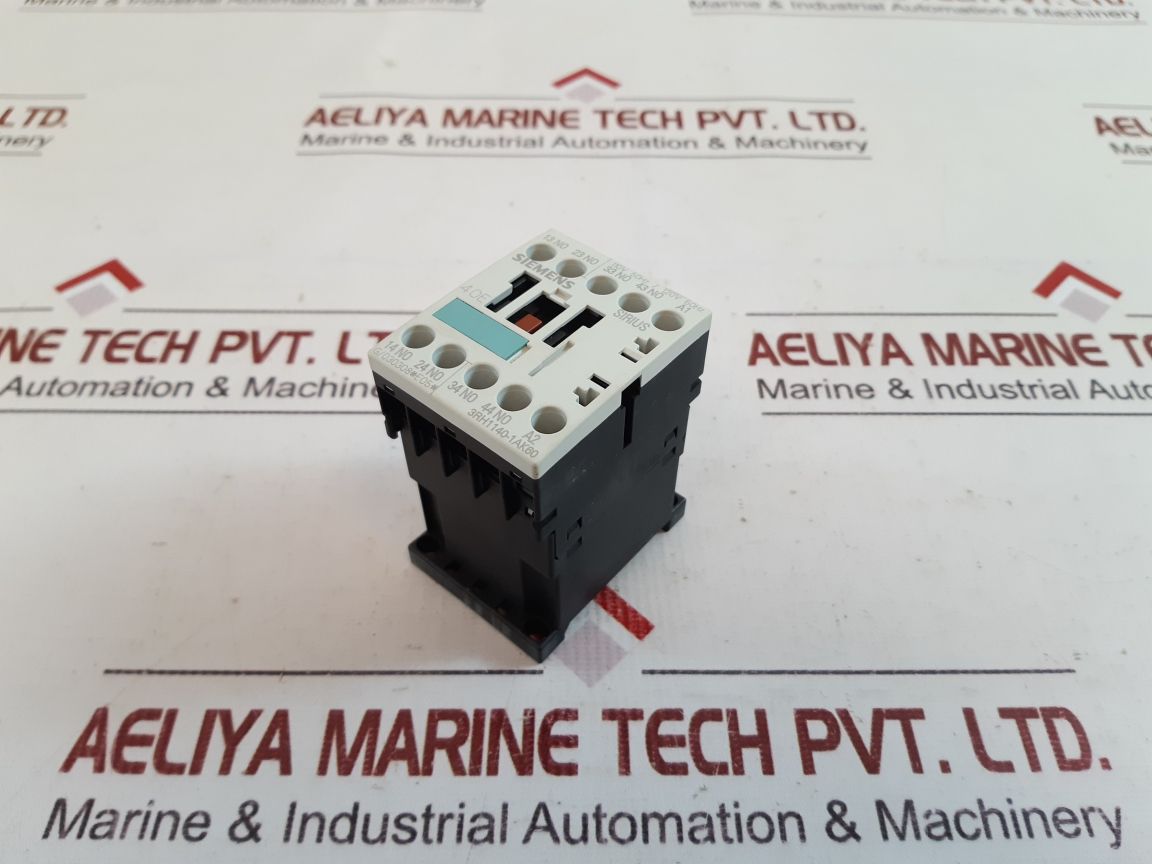 SIEMENS SIRIUS 3RH1140-1AK60 CONTROL RELAY 40E - Aeliya Marine