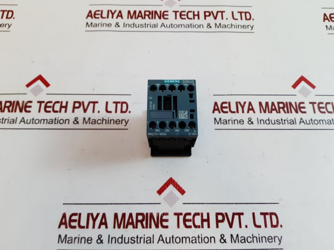 SIEMENS SIRIUS 3RH2131-1BE80 CONTACTOR REALY DC 80V