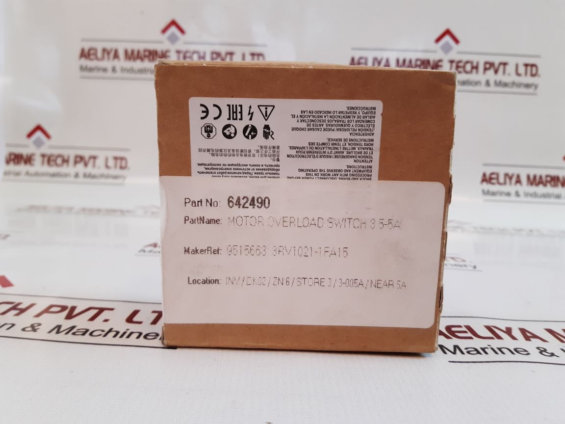 SIEMENS SIRIUS 3RV2011-1FA15 MOTOR STARTER PROTECTOR