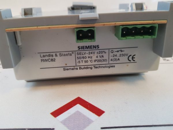 SIEMENS LANDIS & STAEFA RWC82 TEMPERATURE CONTROLLER