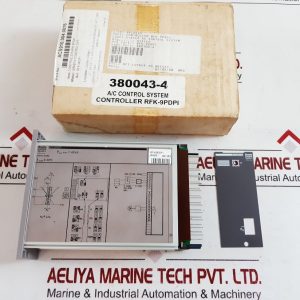 STAEFA CONTROL SYSTEM RDK 9PDPI CONTROL BOARD