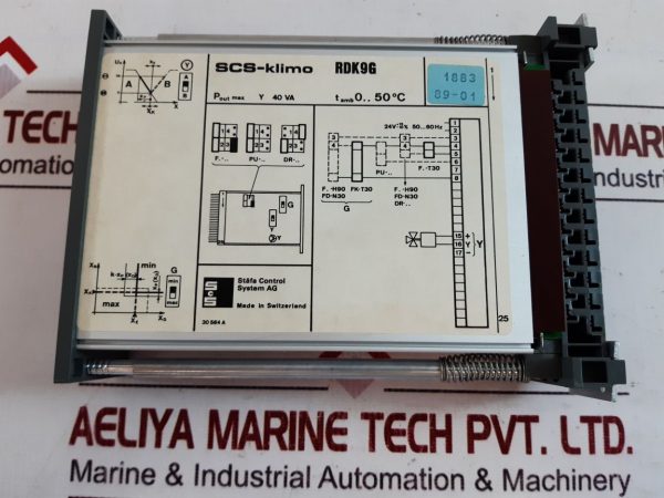 STAFA RDK9G SCS-KLIMO CONTROL BOARD