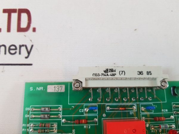 TENF JORD MEK. VERKSTED OC149A FU-OUTPUT CARD