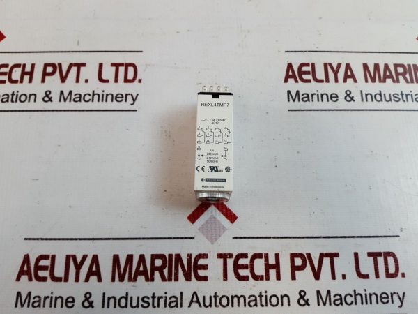 TELEMECANIQUE SCHNEIDER ELECTRIC REXL4TMP7 TIMER 240 VAC