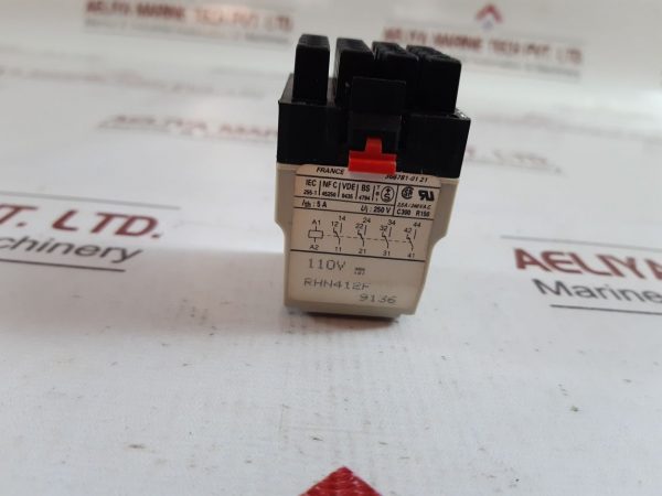 TELEMECANIQUE RHN412F INST-RELAY 110V