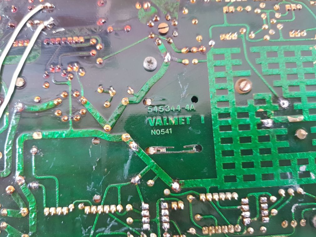 VALMET 545344-4A PCB CARD