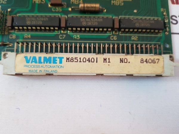 VALMET VPA MEMU 547006-3B MEMORY CARD