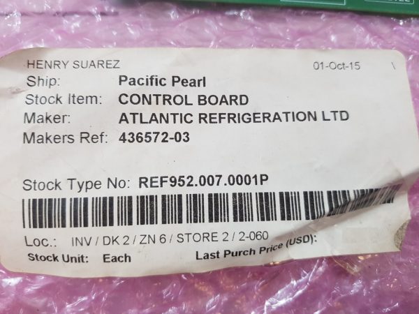 HOSHIZAKI PULSTEC H2DE019G08 CONTROL BOARD