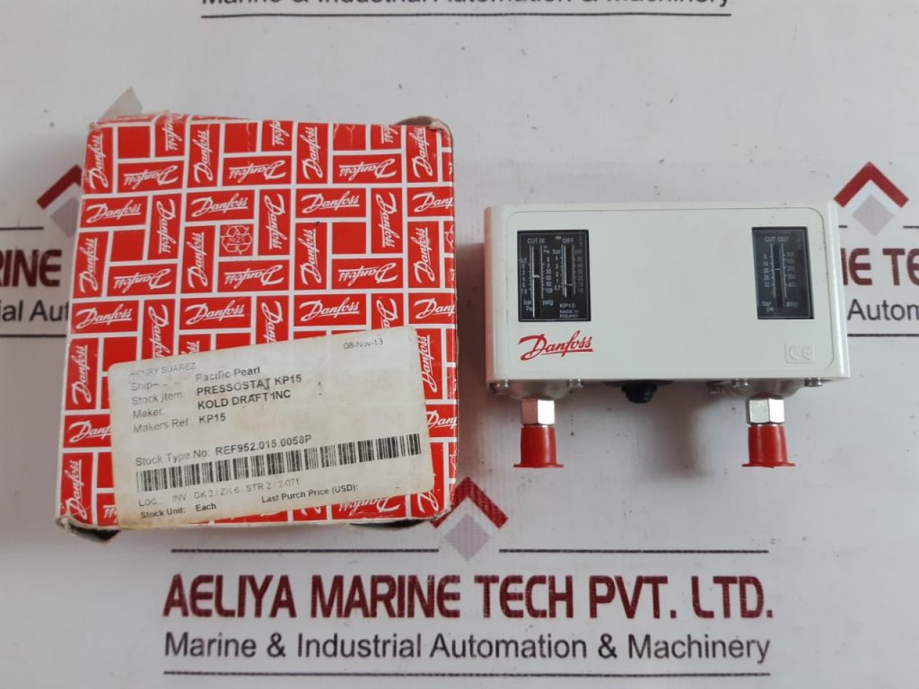 DANFOSS KP15 DUAL PRESSURE SWITCH 0.74 BAR Aeliya Marine