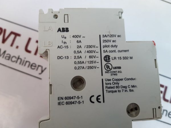 ABB MS 325 MANUAL MOTOR STARTER