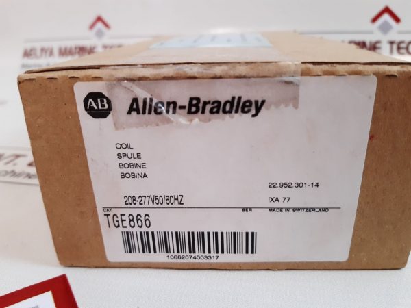 ALLEN-BRADLEY TGE866 RENEWAL COIL SET 94V-0
