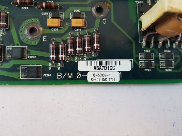 ASEA BROWN BOVERI 0-56956-1 GATE DRIVER BOARD REV 01