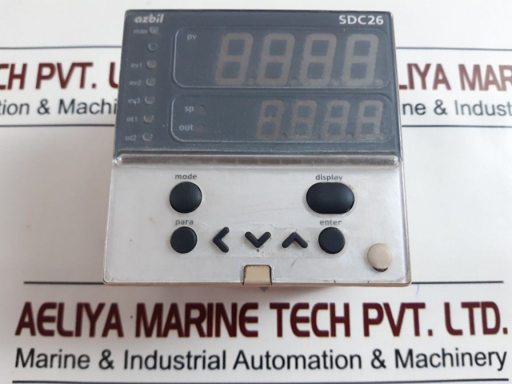 AZBIL SDC26 DIGITAL TEMPERATURE CONTROLLER - Aeliya Marine