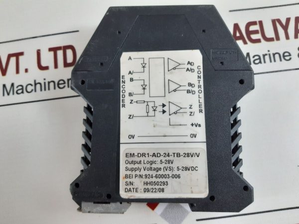 BEI EM-DR1-AD-24-TB-28V/V ANTI-DITHER MODULE