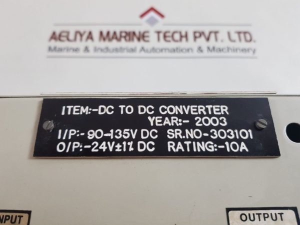 CHHABI ELECTRICALS DC TO DC CONVERTER
